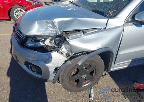 2015 Volkswagen Tiguan R-Line from USA, damaged, VIN WVGAV7AX9FW074366